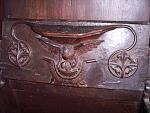 St Andrew's Norton Suffolk 14th century medieval misericord misericords misericorde misericordes Miserere Misereres choir stalls Woodcarving woodwork mercy seats pity seats Norton 2.5.jpg